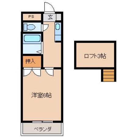 ウィステリア小郡の物件間取画像